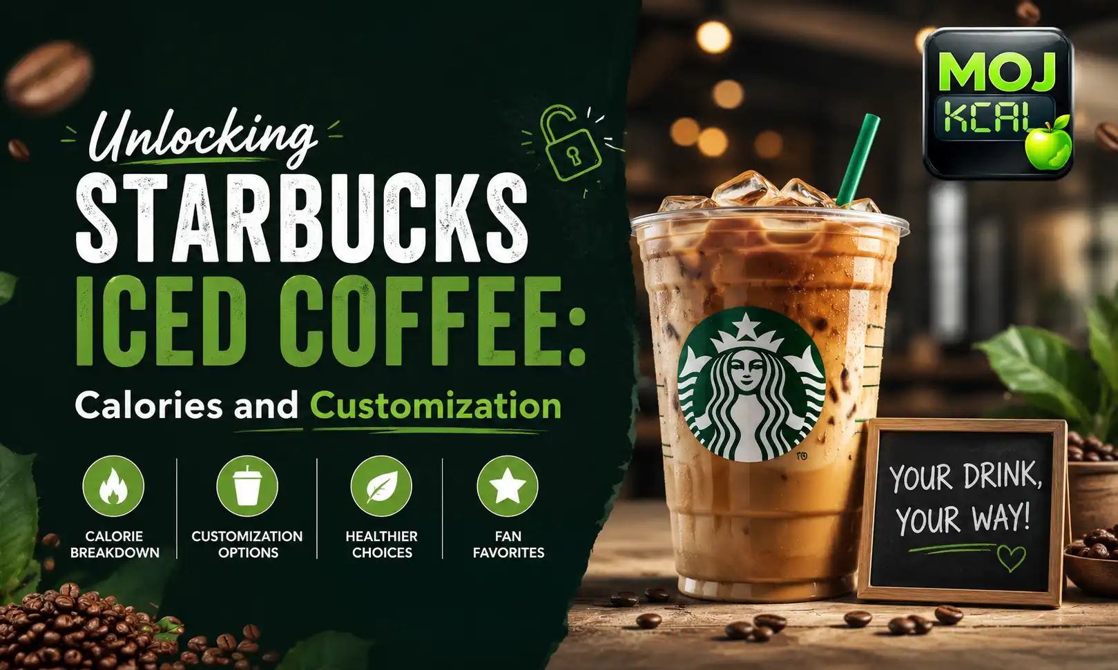 Unlocking Starbucks Iced Coffee: Calories and Customization